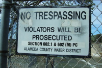 No Trespassing!