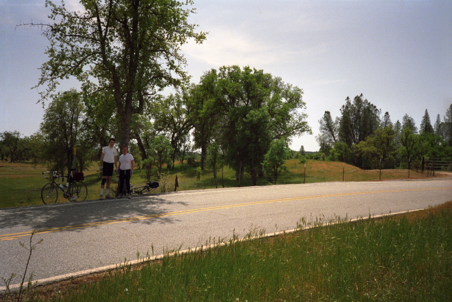 Bill and Chris in San Antonio Valley.