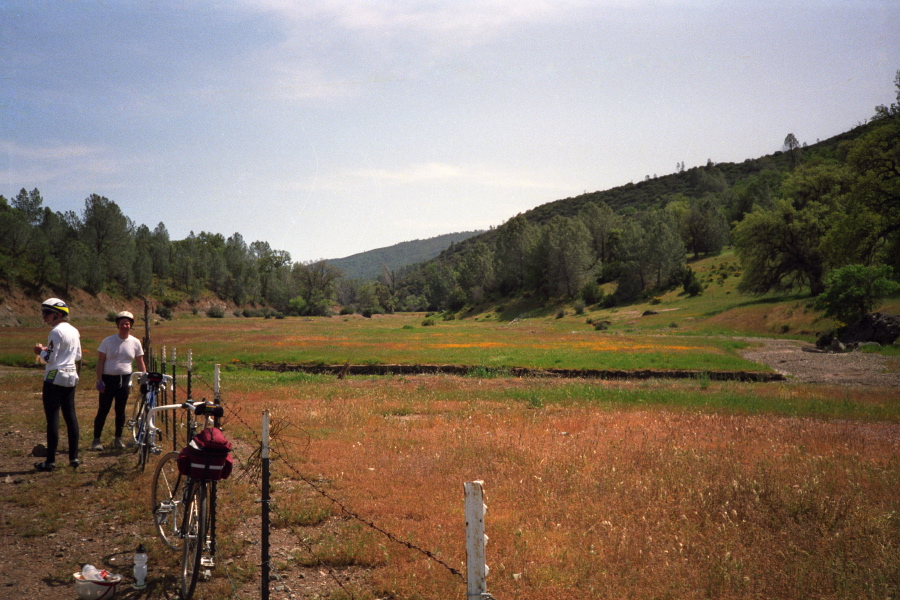 At the Arroyo Mocho rest stop.