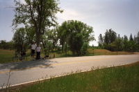 Bill and Chris in San Antonio Valley.