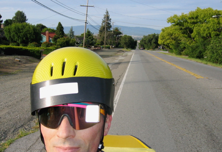 Climbing Alum Rock Ave. near Mt. Hamilton Rd. (400 ft)