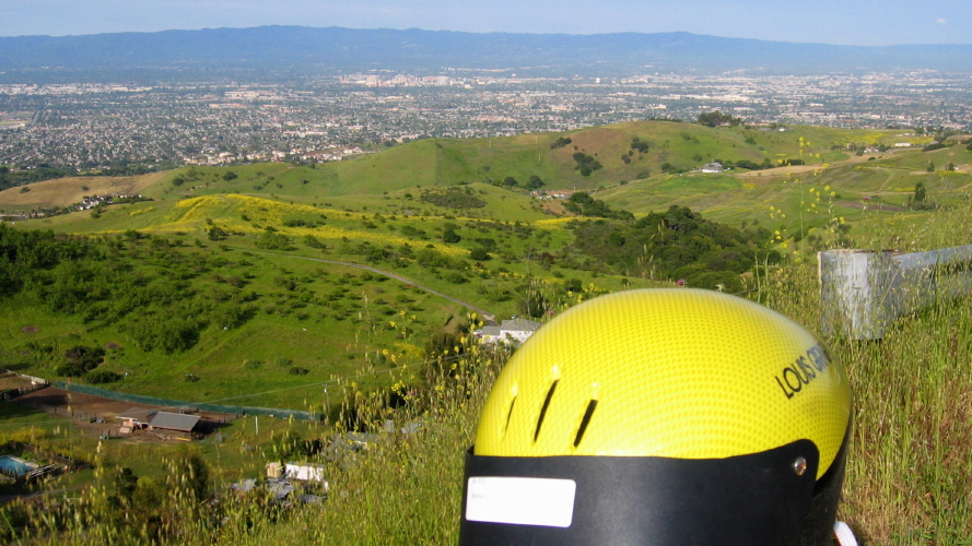 Looking back down Mt. Hamilton Rd. (2)
