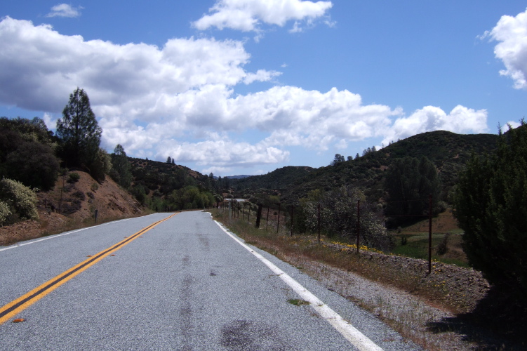 San Antonio Valley Rd. winds its way up China Grade.