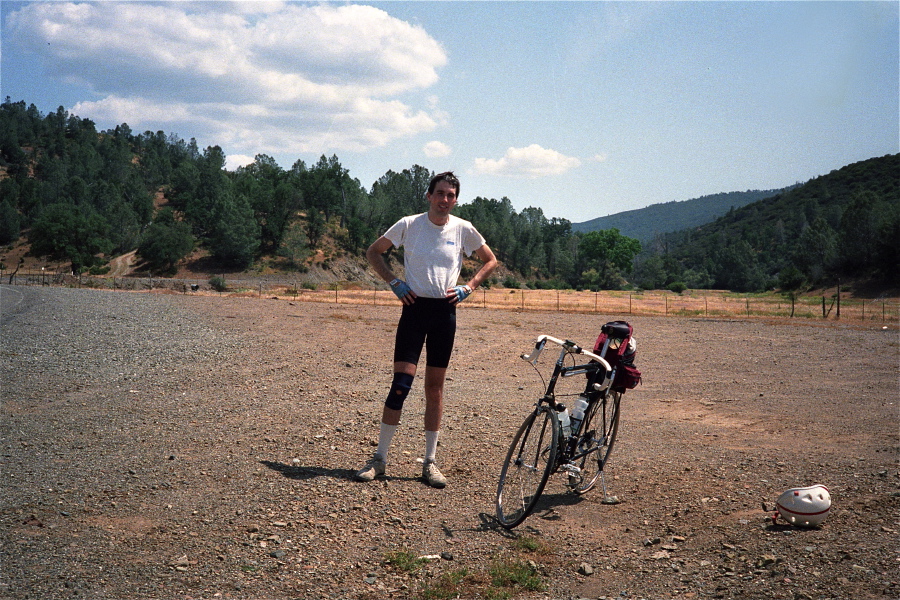 Bill at Arroyo Mocho rest stop.
