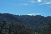 Copernicus Peak from the crossing of Seeboy Ridge on San Antonio Valley Rd.