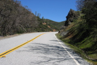 Climbing Mines Rd. out of Blackbird Valley (2680ft)