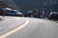DMD rest stop near the top of the Copernicus climb (3860ft)