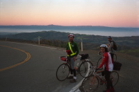 Our group pauses for a photo on the way up.