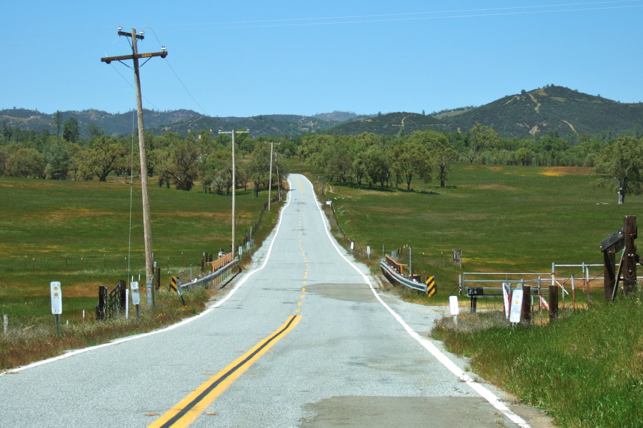 Nearing the north end of San Antonio Valley