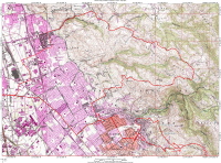 Sierra Road Detail Map