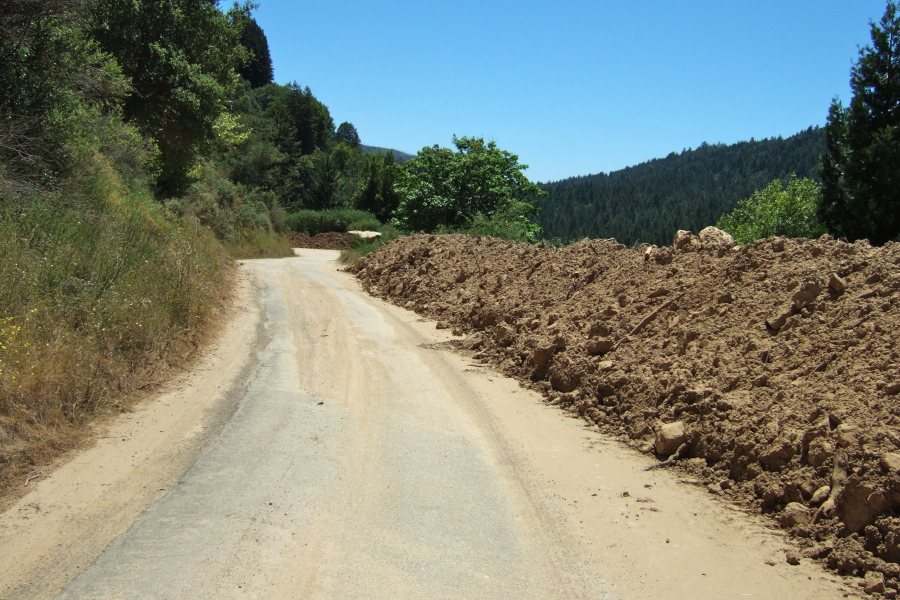 The mud had to be put somewhere.