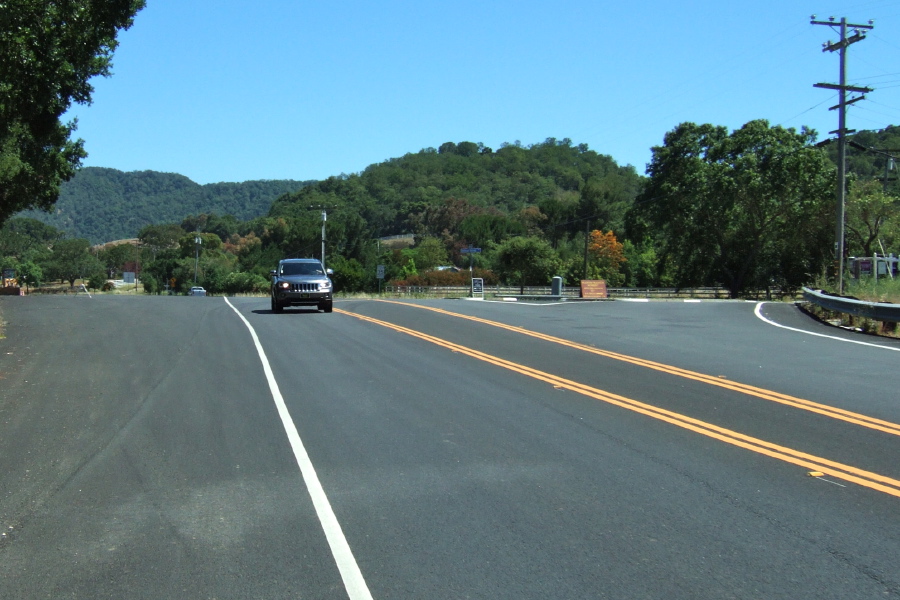Watsonville Rd. and Redwood Retreat Rd. (r)