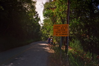 Starting down Highland Way.