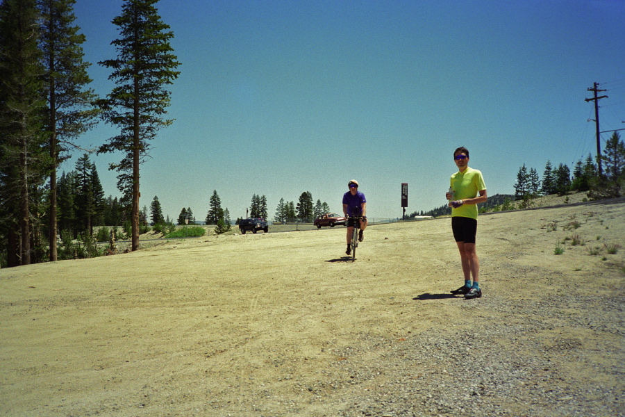 Chris and Bill at Mt. Rose Ski Resort