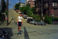 Bill at Leavenworth and Filbert Streets.