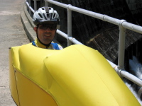 Bill on Alpine Dam (650ft)