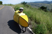 Climbing CA1 northbound out of Muir Beach. (260ft)