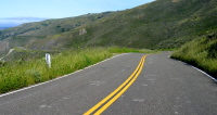 Northbound on CA1 between Muir Beach and Stinson Beach (440ft)