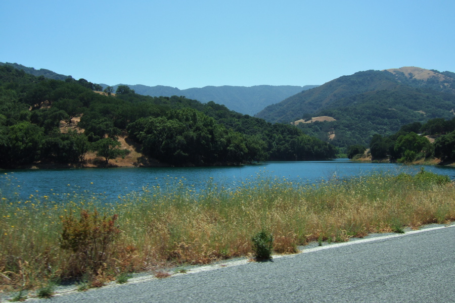Passing a full Almaden Reservoir (2)