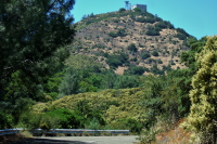 Mt. Umunhum from the road.