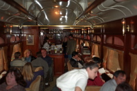Interior of club car