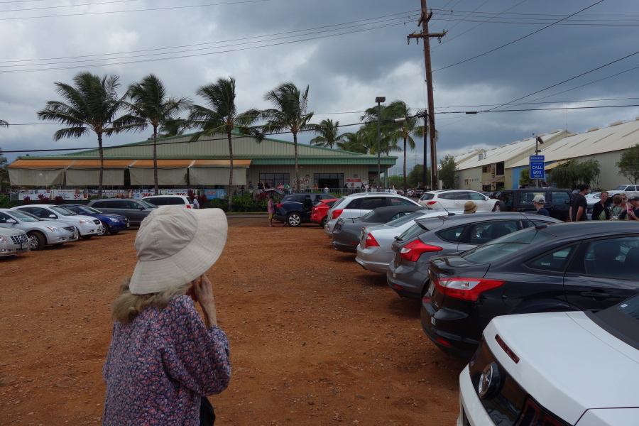 Kay arrives at Port Allen.