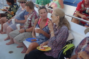 Laura and Kay enjoy some quality time.