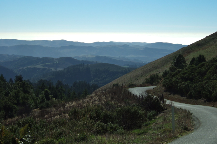 Descending Bear Gulch Rd. west (1)