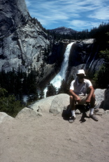David has a rest on the John Muir Trail.