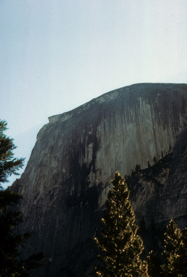 Half Dome face