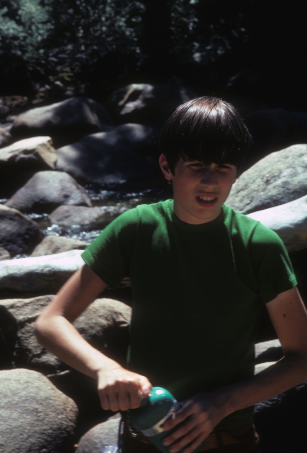 Bill at top of Nevada Fall