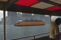Staten Island Ferry on its way to Staten Island