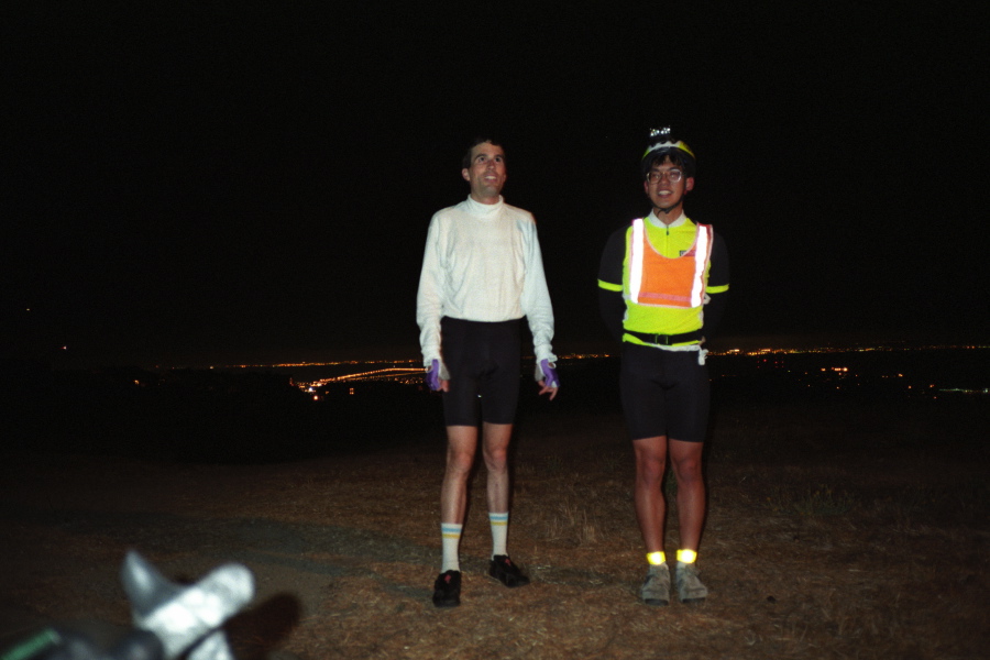 Bill and Paul on Crestview Drive.