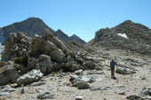 Frank joins Bill at the lowest crossing of the ridge.