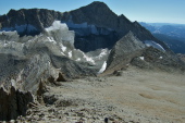 Mt. Conness (12590ft) from near the summit.