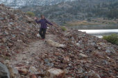 Stella finds a second wind and manages a jig on the final stretch.