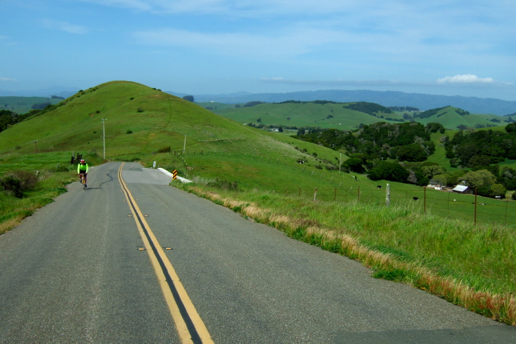 Climbing Wilson Hill Rd.