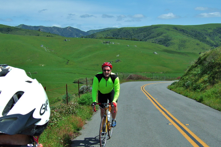 Climbing the Marshall Wall (east side).