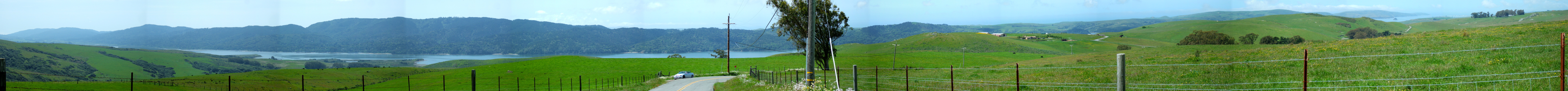 Tomales Bay Panorama