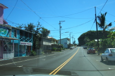 Passing through Honomu