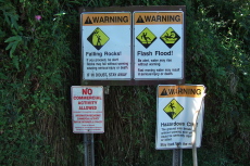 Warnings abound.