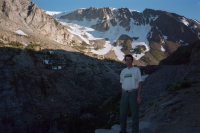 Bill at the top of Lee Vining Canyon