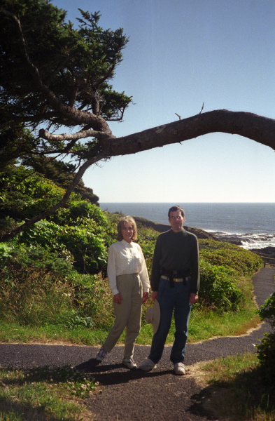 Kay and Bill on the Restless Waters Trail at Cape Perpetua (2).