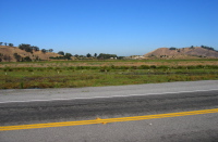 Looking back toward the Coyote Hills, Newark
