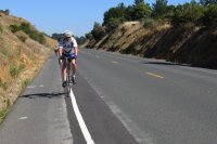 Will doing his workout on Canada Rd.