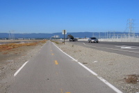 Dumbarton Bridge, Menlo Park approach
