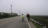 Riding west on Beach Rd., Watsonville (1)