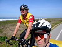Randall & Bill on 17-Mile Drive.