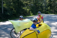 Ron, Bill & Randall on 17-Mile Drive.