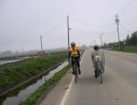 Riding west on Beach Rd., Watsonville (2)